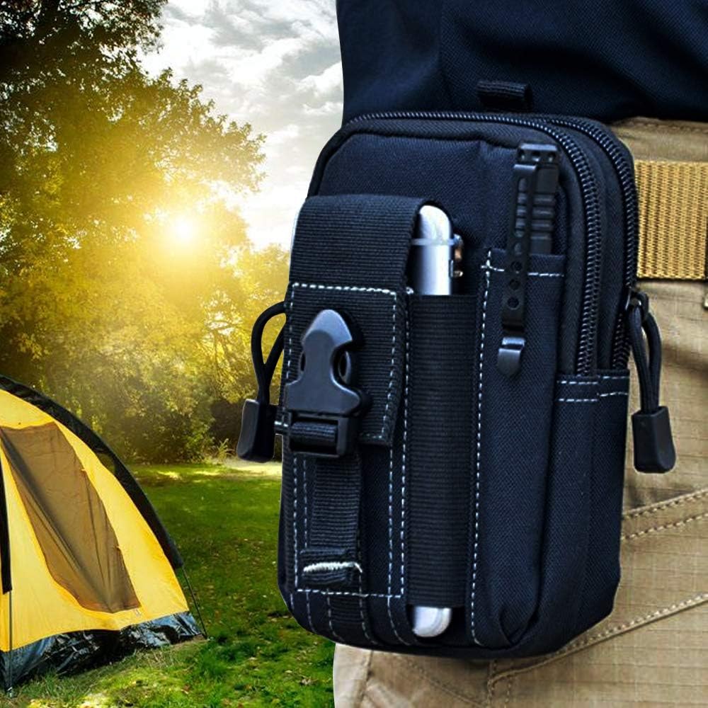 Edc Carry Fanny Pack - Bolsa tática molle para cinto, bolsa