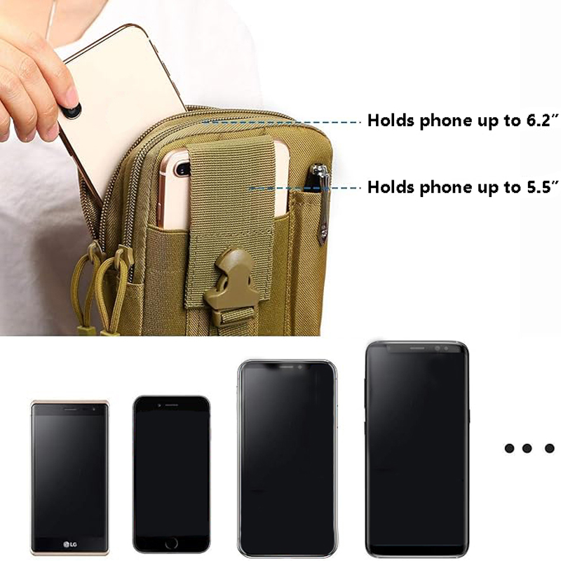 Universal edc tático molle bol - Edc Carry Fanny Pack avaliação e preço